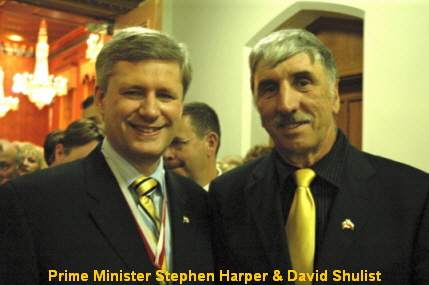 Prime Minister Stephen Harper & David Shulist