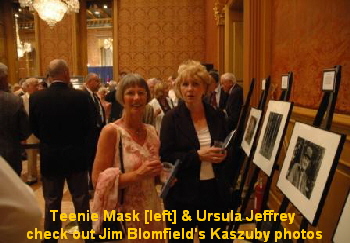 Teenie Mask [left] & Ursula Jeffrey 
check out Jim Blomfield's Kaszuby photos